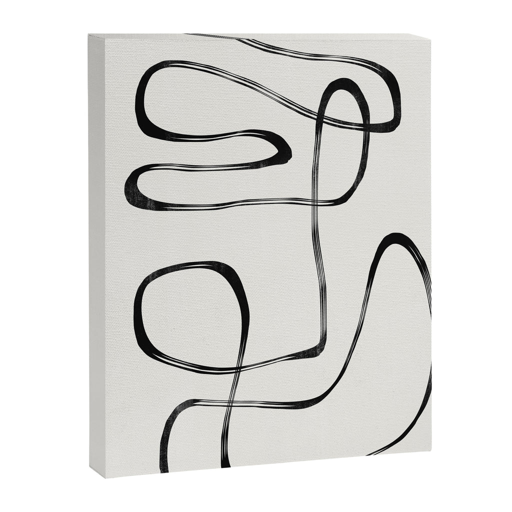 Minimalist One Line Modern Canvas Print Gallery Image 6