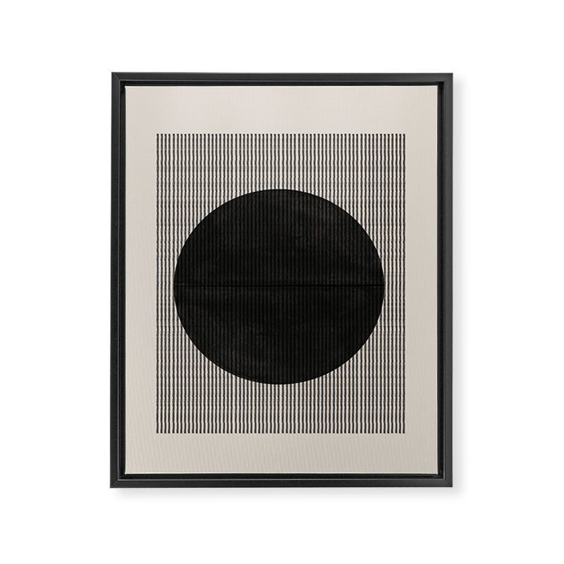 Minimalist Paper Art Framed Canvas Print Gallery Image 6