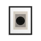 Minimalist Paper Art Framed Art Print Gallery Image 5