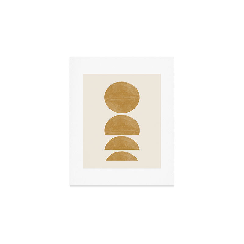 Minimalist Sunrise / Sunset Art Print Gallery Image 1