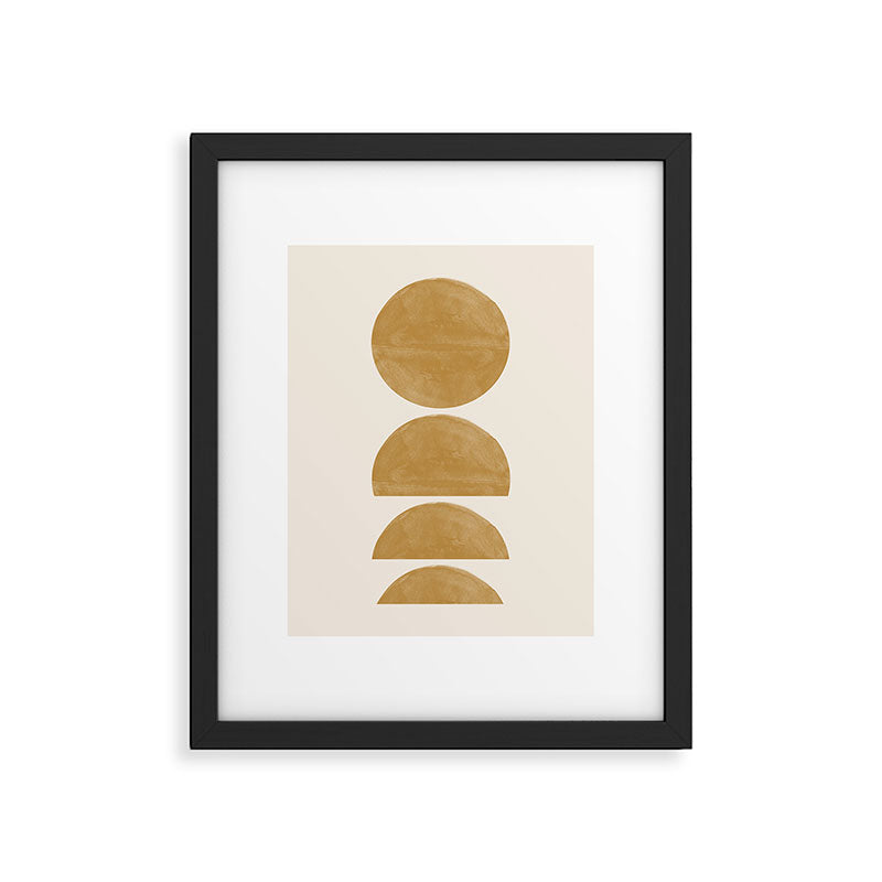 Minimalist Sunrise / Sunset Framed Art Print Gallery Image 4