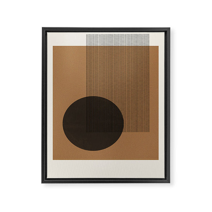 Modern Balance Composition Framed Canvas Print Gallery Image 1