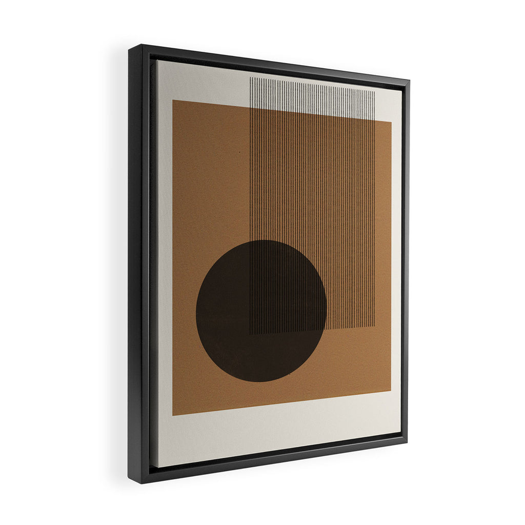 Modern Balance Composition Framed Canvas Print Gallery Image 2