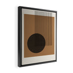 Modern Balance Composition Framed Canvas Print Gallery Image 2