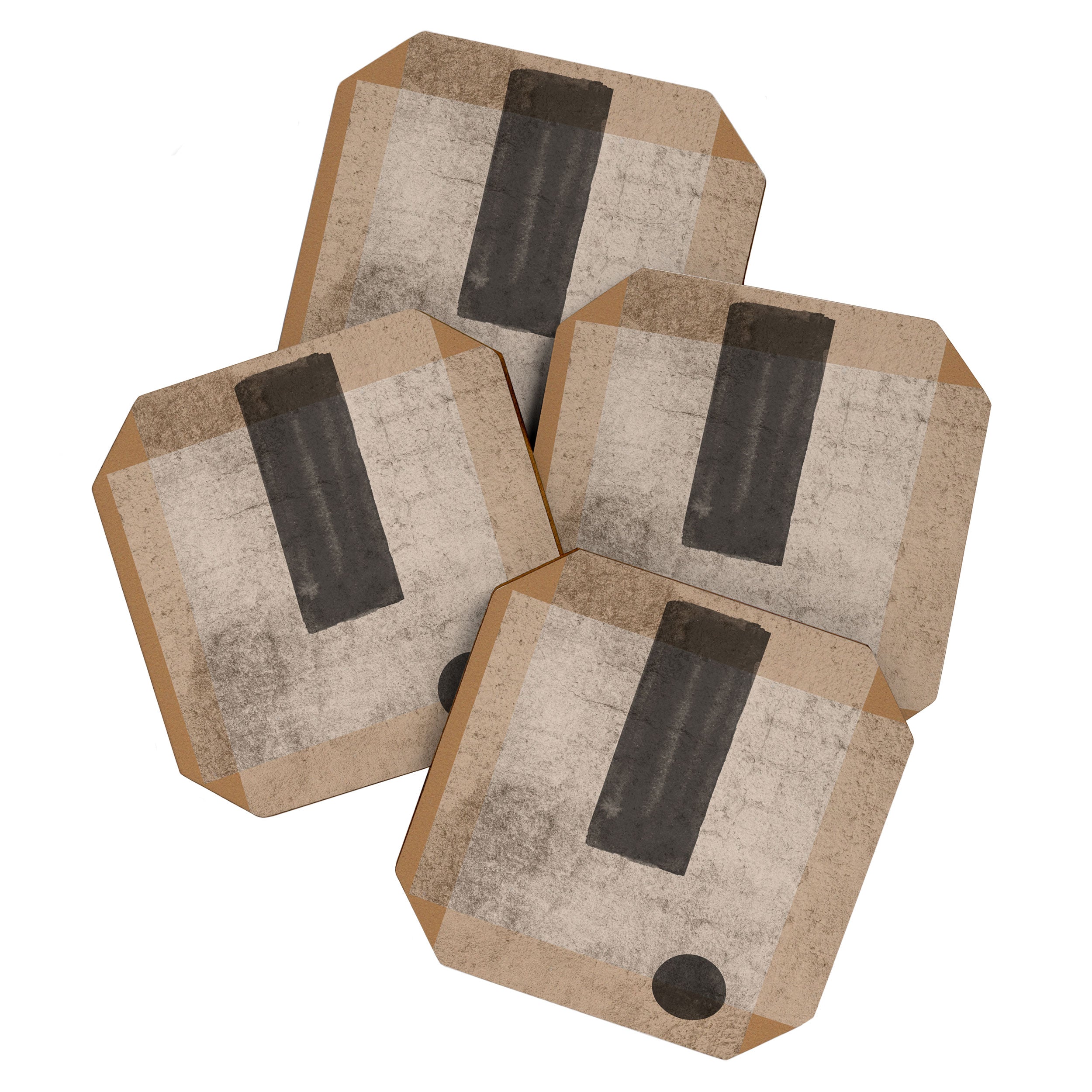 Modern Balance Paper Coaster Gallery Image 1
