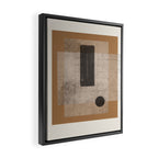Modern Balance Paper Framed Canvas Print Gallery Image 2