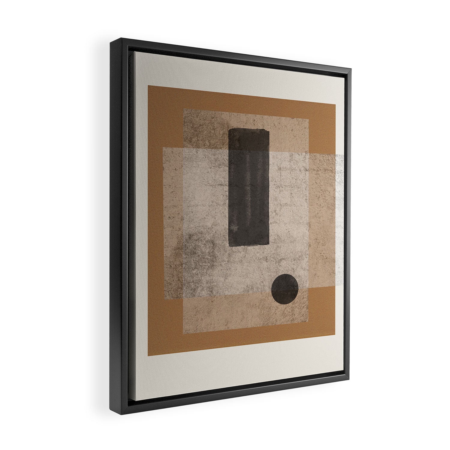 Modern Balance Paper Framed Canvas Print Gallery Image 2