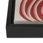 Modern Composition Framed Canvas Print Gallery Image 3