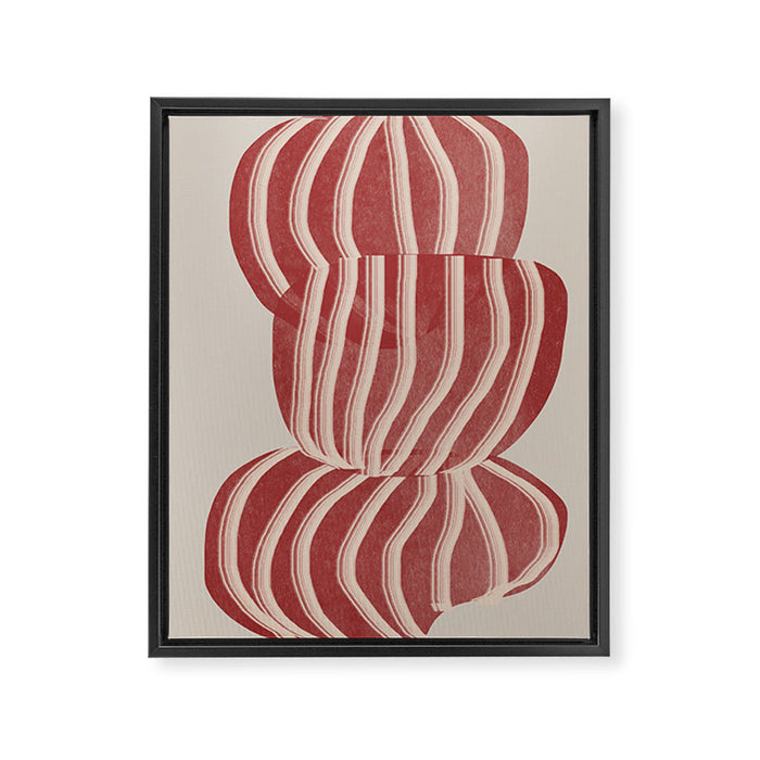 Modern Composition Framed Canvas Print Gallery Image 1