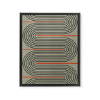 Modern Contemporary Balance No.1 Framed Canvas Print Gallery Image 6