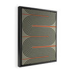 Modern Contemporary Balance No.1 Framed Canvas Print Gallery Image 2