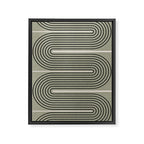 Modern Contemporary Balance No.2 Framed Canvas Print Gallery Image 6