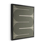 Modern Contemporary Balance No.2 Framed Canvas Print Gallery Image 2