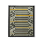 Modern Contemporary Balance No.3 Framed Canvas Print Gallery Image 6