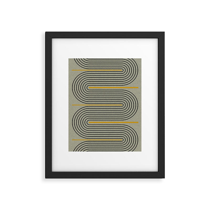 Modern Contemporary Balance No.3 Framed Art Print Gallery Image 5