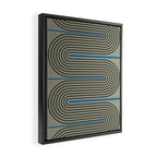 Modern Contemporary Balance No.4 Framed Canvas Print Gallery Image 2