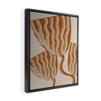 Modern Flowers Framed Canvas Print Gallery Image 2
