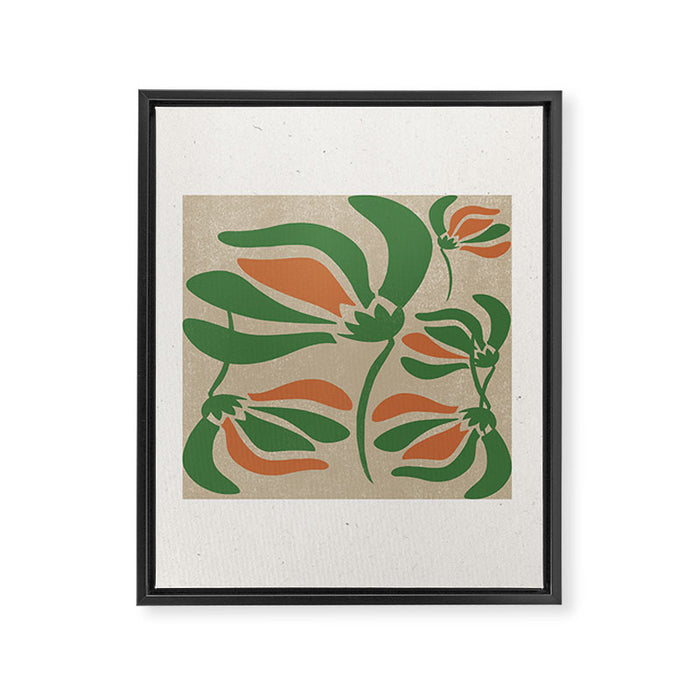 Modern Garden  Framed Canvas Print Gallery Image 1