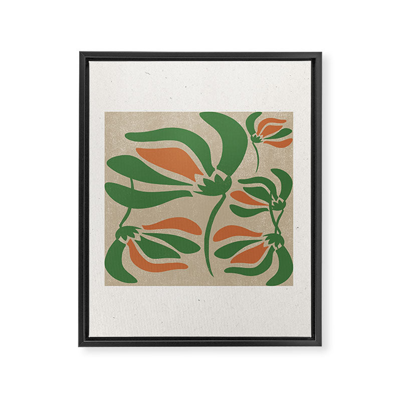Modern Garden  Framed Canvas Print Gallery Image 8