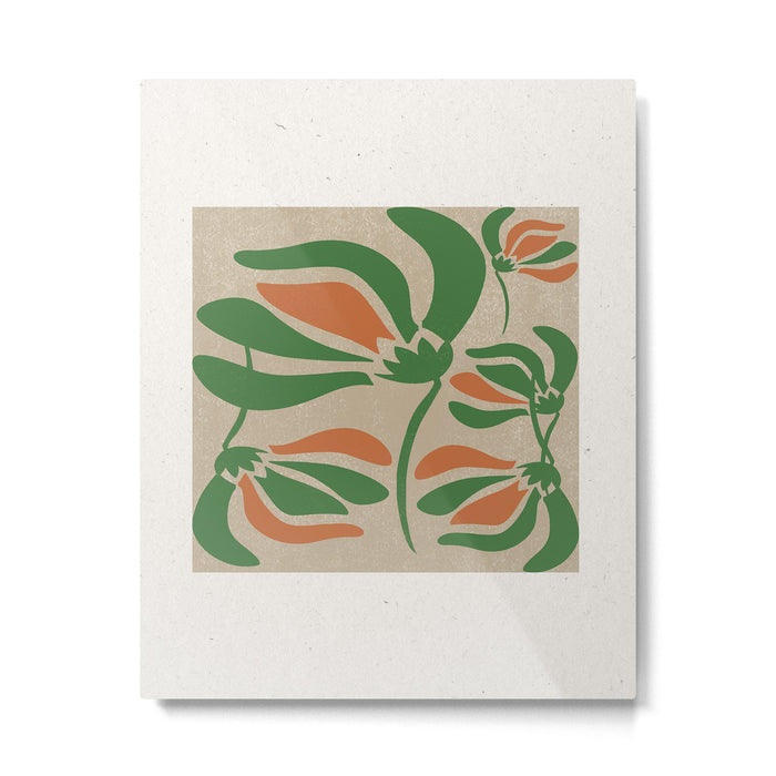 Modern Garden  Metal Print Gallery Image 1