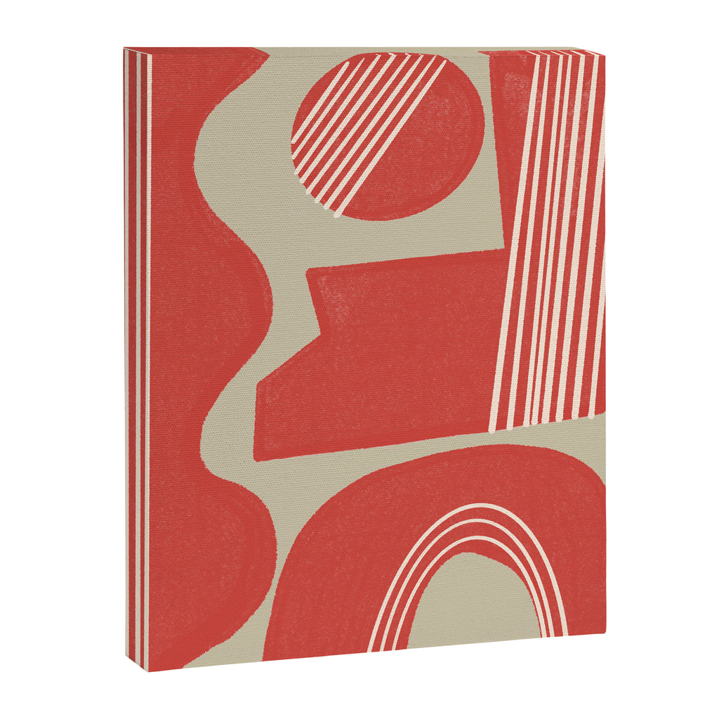 Modern Geo Shapes Canvas Print Gallery Image 6