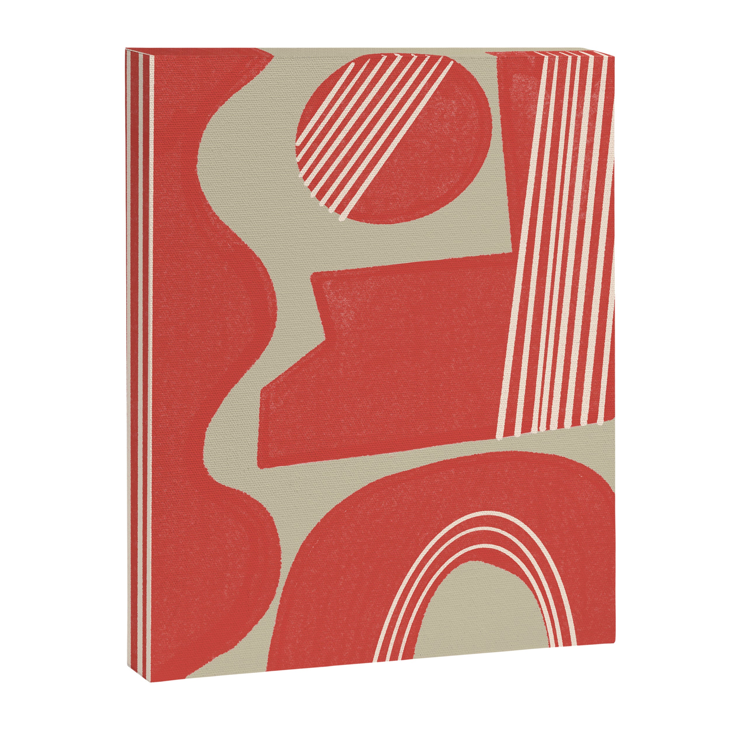 Modern Geo Shapes Canvas Print Gallery Image 6