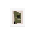 Modern Geometric Collage  Art Print Gallery Image 1