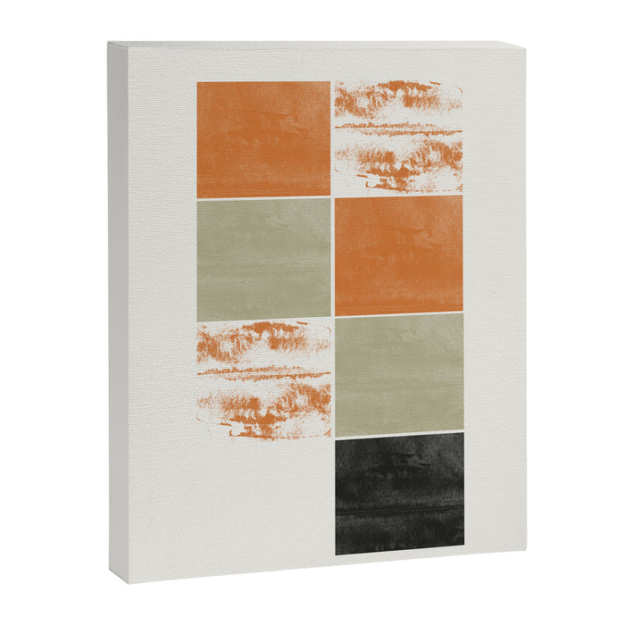 Modern Geometric Pattern Canvas Print Gallery Image 1