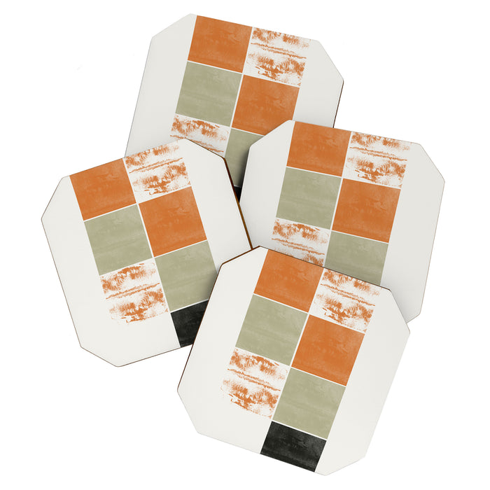 Modern Geometric Pattern Coaster Gallery Image 1