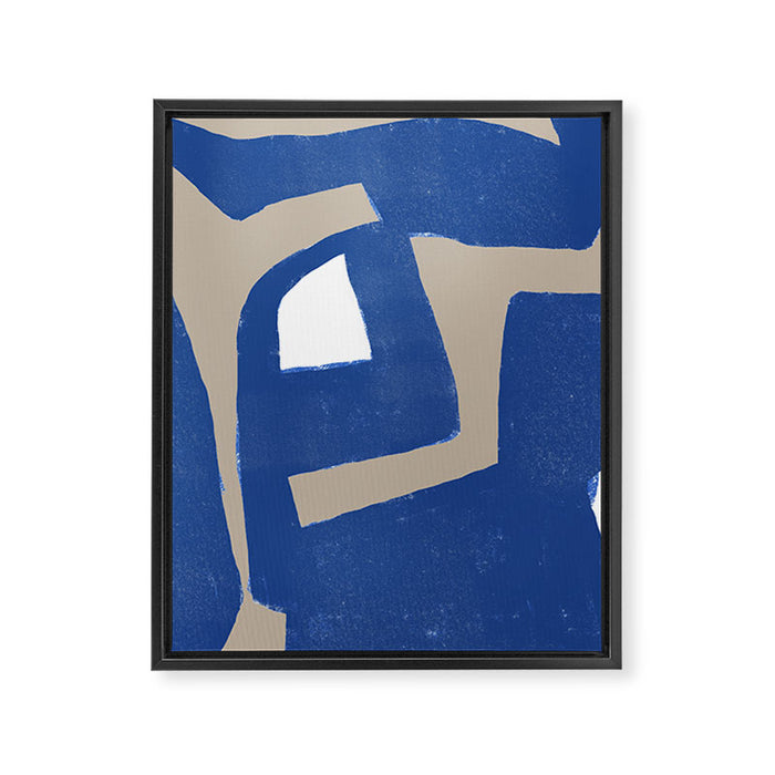 Modern Graphic Art Framed Canvas Print Gallery Image 1