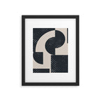 Modern Graphic Composition  Framed Art Print Gallery Image 5