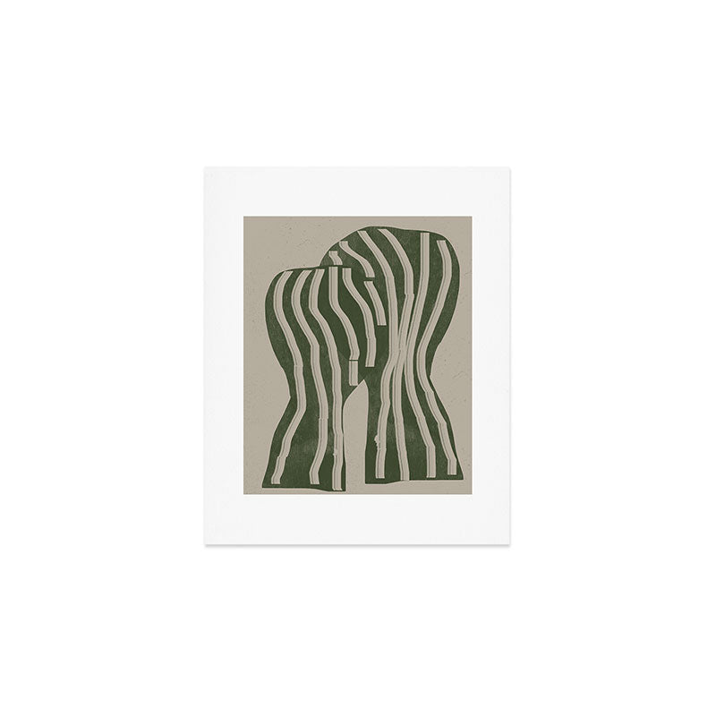 Modern Head Portrait Art Print Gallery Image 1