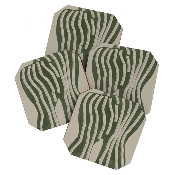Modern Head Portrait Coaster Gallery Image 1