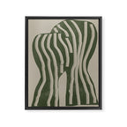Modern Head Portrait Framed Canvas Print Gallery Image 6
