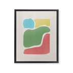 Modern Landscape Framed Canvas Print Gallery Image 6