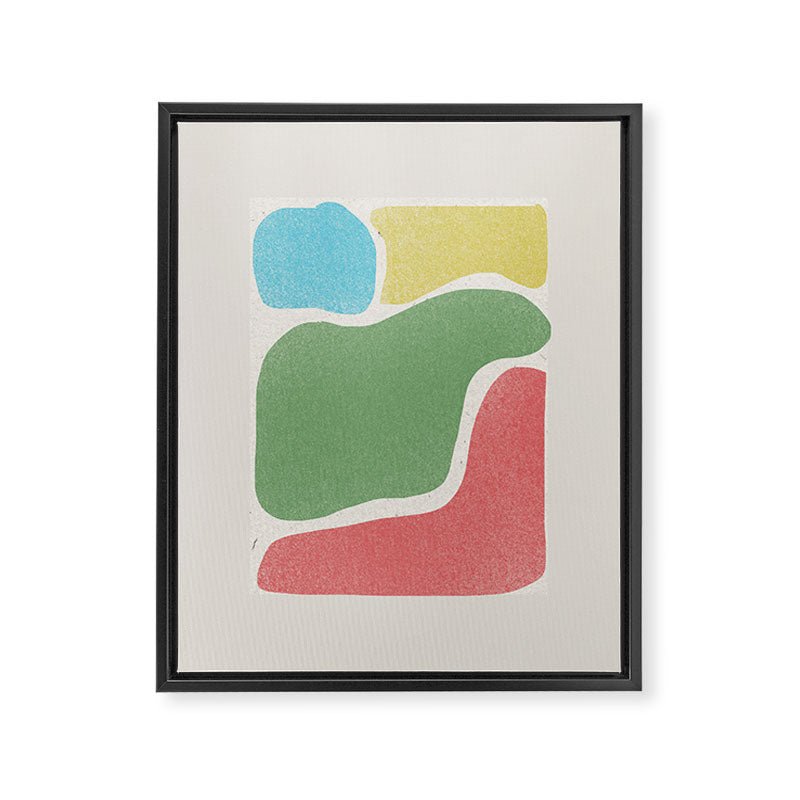 Modern Landscape Framed Canvas Print Gallery Image 6