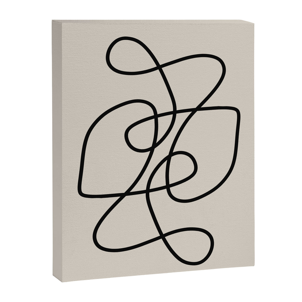 Modern Line Art Canvas Print Gallery Image 6