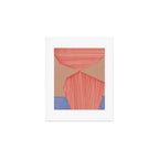 Modern Line Shape Art Print Gallery Image 1