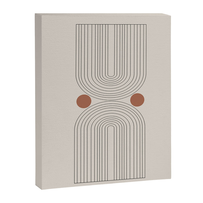 Modern Minimalistic Art Canvas Print Gallery Image 1