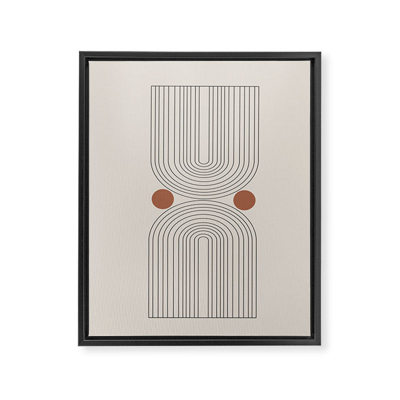 Modern Minimalistic Art Framed Canvas Print Gallery Image 6