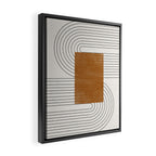 Modern Neo RETRO  Framed Canvas Print Gallery Image 2