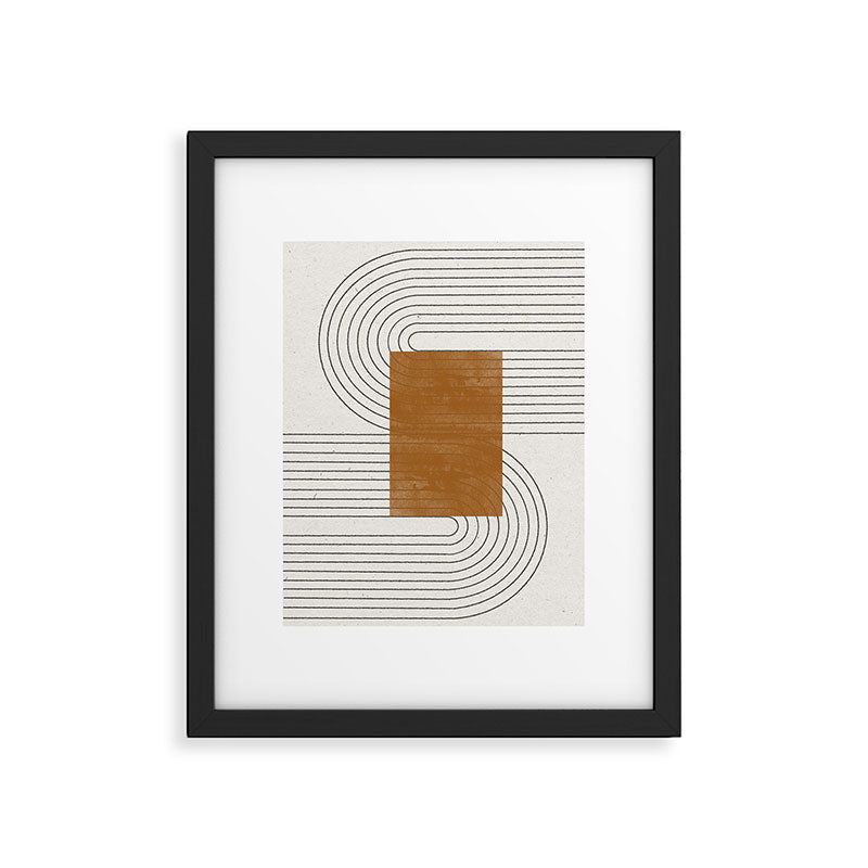 Modern Neo RETRO  Framed Art Print Gallery Image 5