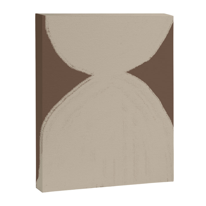 Modern Neutral Shapes Canvas Print Gallery Image 1
