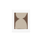 Modern Neutral Shapes Art Print Gallery Image 1