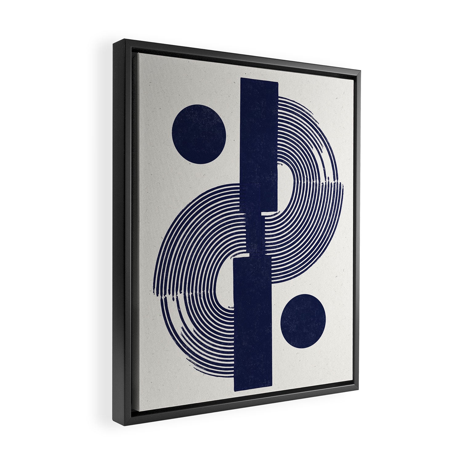 Modern Objects No 5 Framed Canvas Print Gallery Image 2