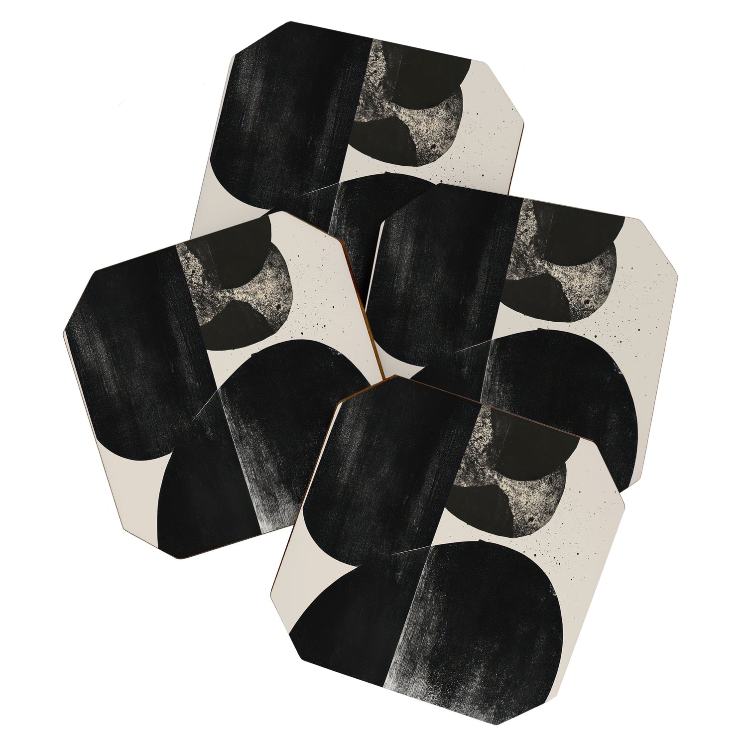 Modern Organic Forms Coaster Gallery Image 1
