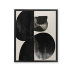 Modern Organic Forms Framed Canvas Print Gallery Image 6