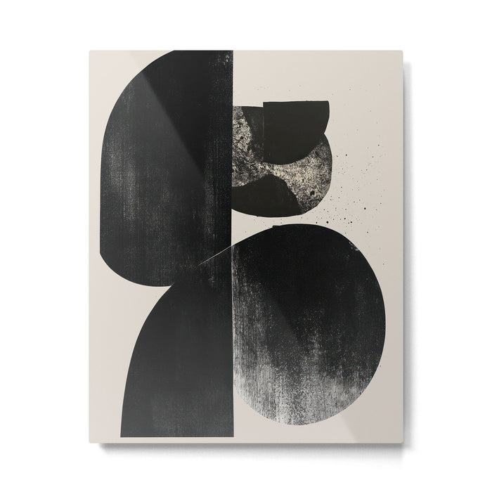 Modern Organic Forms Metal Print Gallery Image 1