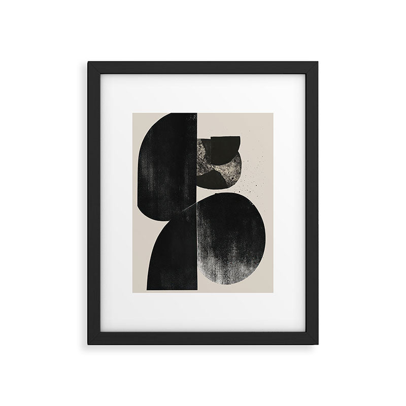Modern Organic Forms Framed Art Print Gallery Image 5
