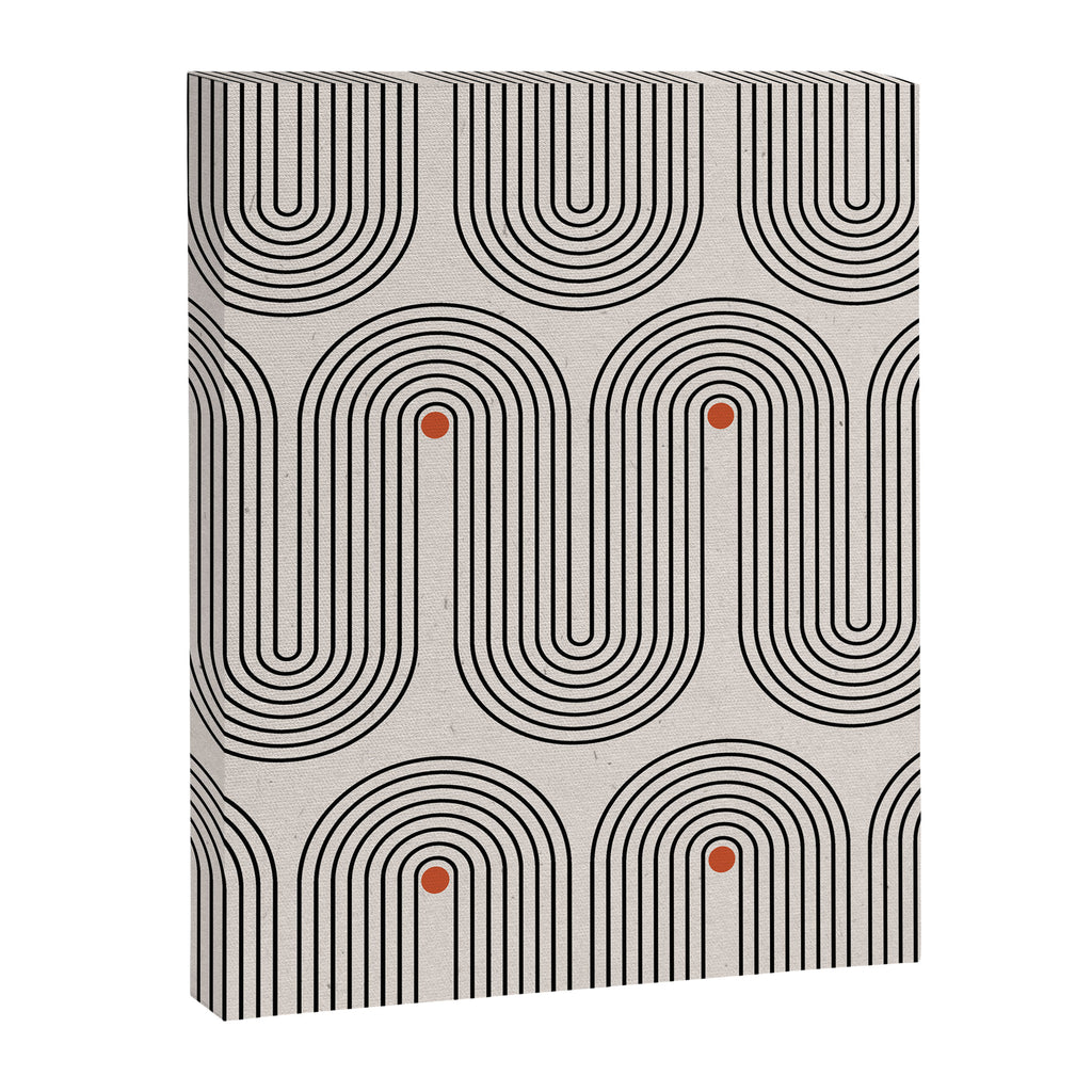 Modern Patter Minimalist Shapes Canvas Print Gallery Image 6